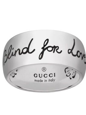 Blind for love Gucci ring